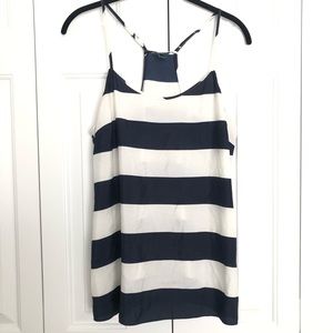 J. Crew Nautical Stripe Tank Top